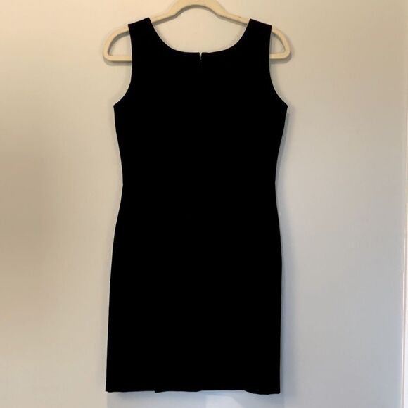 Women's black fitted dress & matching blazer - Picture 4 of 13